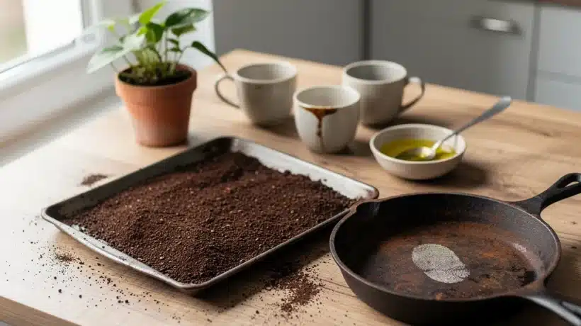 Kávová sedlina: 1 odpad, 7 hacků. Ten poslední zachrání tvoje pánve