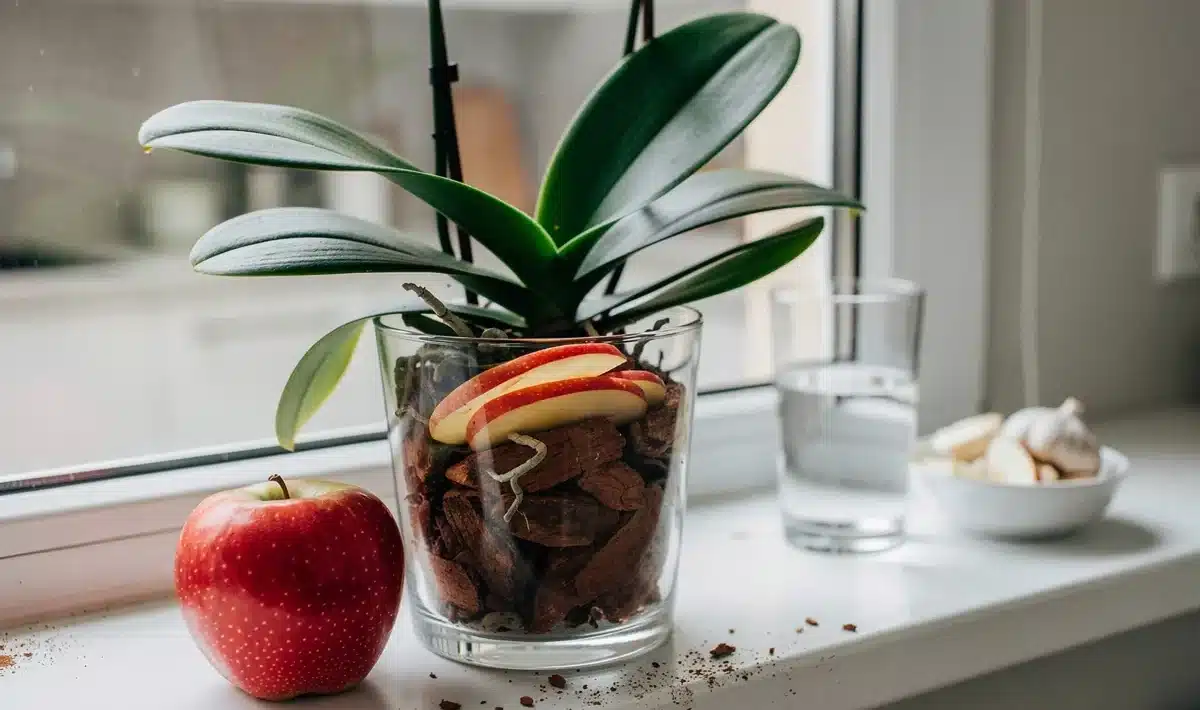 Polož vedle orchideje jablko: trik, po kterém se „zblázní“ do květů