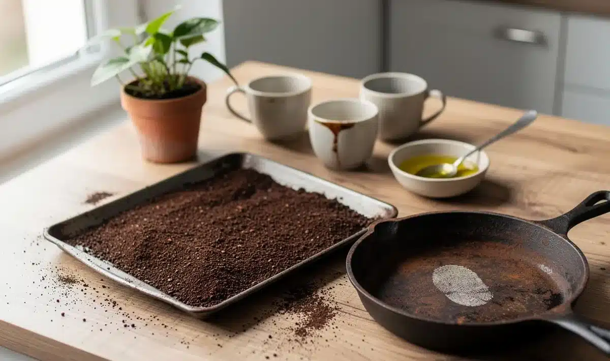 Kávová sedlina: 1 odpad, 7 hacků. Ten poslední zachrání tvoje pánve