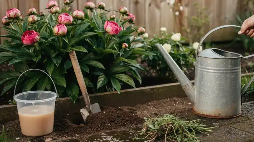 Zalij piwonie droždím: jarní trik, po kterém explodují pupeny