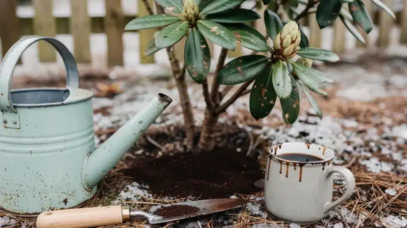 Zalévej rododendrony kávou: jednoduchý trik, po kterém vykvetou dvakrát víc